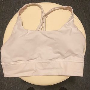 Lululemon white sports bra